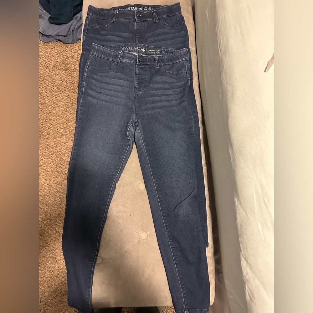 Vanilla Star Women's Dark Blue Jeggings